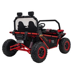 Pojazd buggy faster czerwony 4x4 dla dzieci