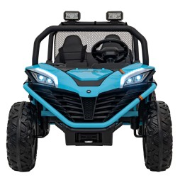 Vehicul buggy FASTER albastru pentru copii - jucărie 4x4