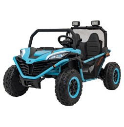 Vehicul buggy FASTER albastru pentru copii - jucărie 4x4