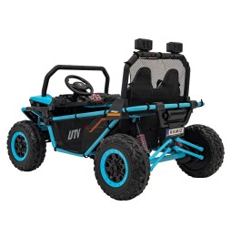 Vehicul buggy FASTER albastru pentru copii - jucărie 4x4