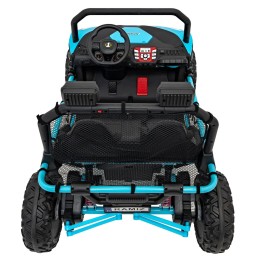 Vehicul buggy FASTER albastru pentru copii - jucărie 4x4