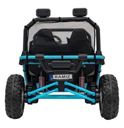 Pojazd buggy faster niebieski dla dzieci - zabawka 4x4