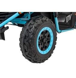 Vehicul buggy FASTER albastru pentru copii - jucărie 4x4