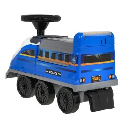 2-in-1 Interactive Police Ride-On Toy for Kids