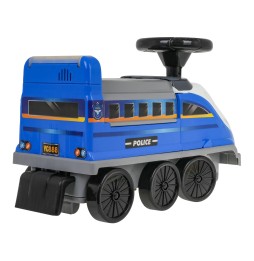 2-in-1 Interactive Police Ride-On Toy for Kids