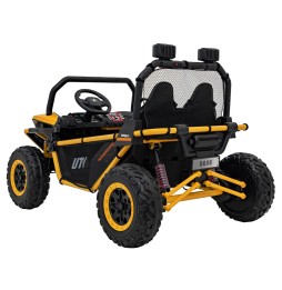 Pojazd Buggy Faster Żółty 4x4 dla Dzieci