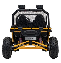 Pojazd Buggy Faster Żółty 4x4 dla Dzieci