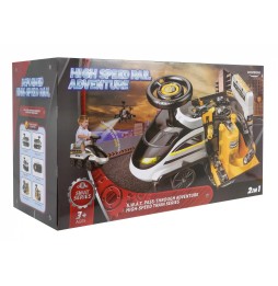 Interactive Police Ride-On Toy for Kids 3+