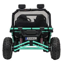 Pojazd buggy faster zielony 4x4 dla dzieci