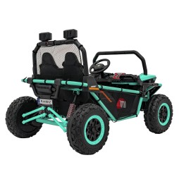 Pojazd buggy faster zielony 4x4 dla dzieci