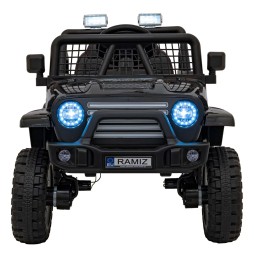 Pojazd off road 4x4 sport czarny dla dzieci