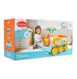 Interactive Train Ride-On Toy for Kids 3+