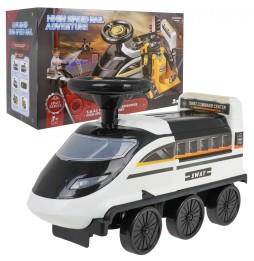 Interactive Police Ride-On Toy for Kids 3+