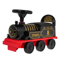 Retro Train Ride-On Toy for Kids with Sounds and Lights