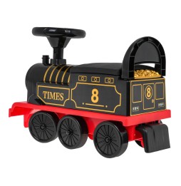 Retro Train Ride-On Toy for Kids with Sounds and Lights