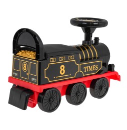 Retro Train Ride-On Toy for Kids with Sounds and Lights