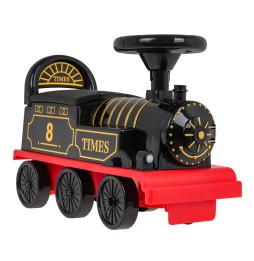 Retro Train Ride-On Toy for Kids with Sounds and Lights