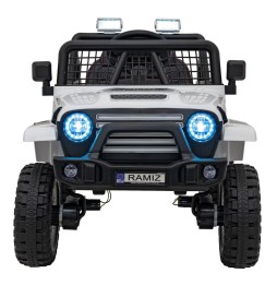 4x4 Off-Road Sport Vehicle White for Kids