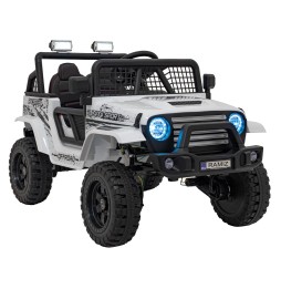 Vehicul off road 4x4 sport alb pentru copii