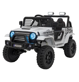 4x4 Off-Road Sport Vehicle White for Kids