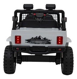 Vehicul off road 4x4 sport alb pentru copii