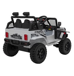 Vehicul off road 4x4 sport alb pentru copii