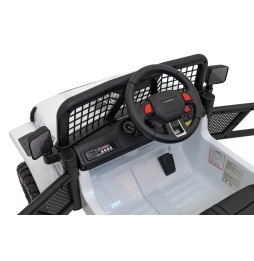 4x4 Off-Road Sport Vehicle White for Kids