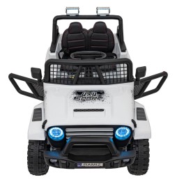 Vehicul off road 4x4 sport alb pentru copii