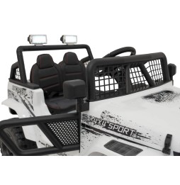 4x4 Off-Road Sport Vehicle White for Kids