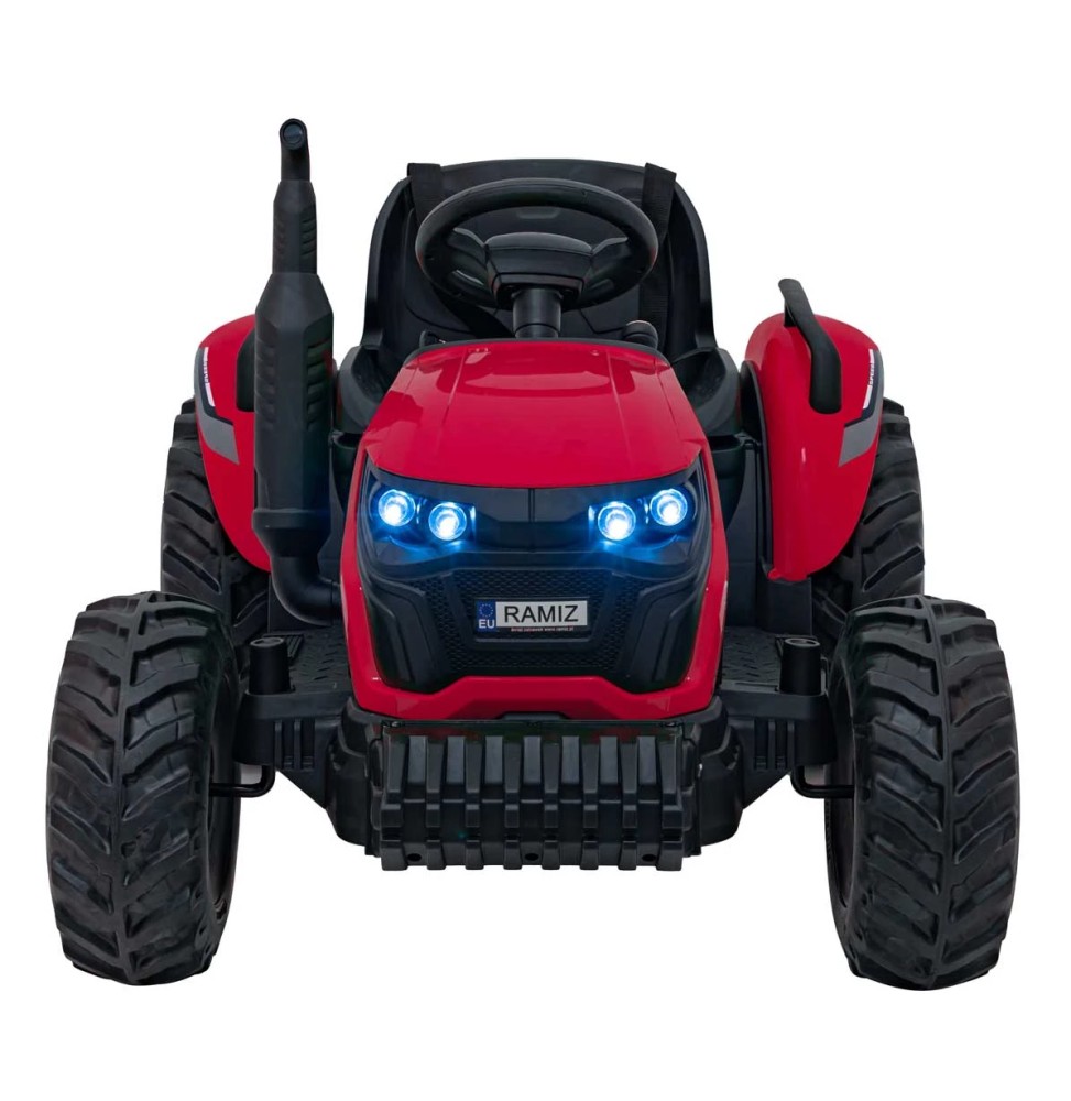 Grow 1804 Red Tractor with Remote Control for Kids