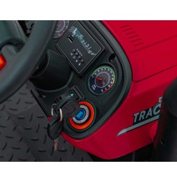 Traktor grow 1804 czerwony z pilotem 2,4 ghz dla dzieci