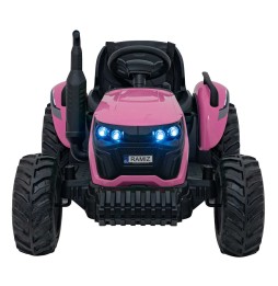 GROW 1804 Pink Tractor Vehicle for Kids