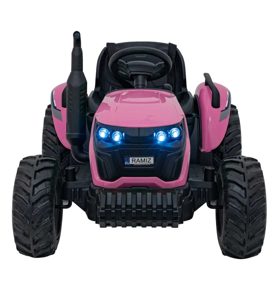 GROW 1804 Pink Tractor Vehicle for Kids