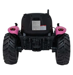 Pojazd traktor grow 1804 różowy dla dzieci