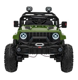 Green Off-Road Vehicle for Kids with Remote Control