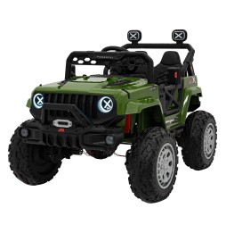 Green Off-Road Vehicle for Kids with Remote Control