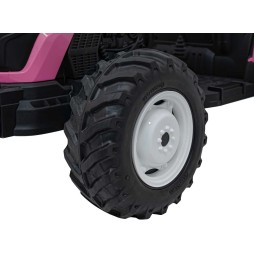 GROW 1804 Pink Tractor Vehicle for Kids