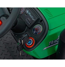 Pojazd traktor GROW 1804 dla dzieci - jasno zielony