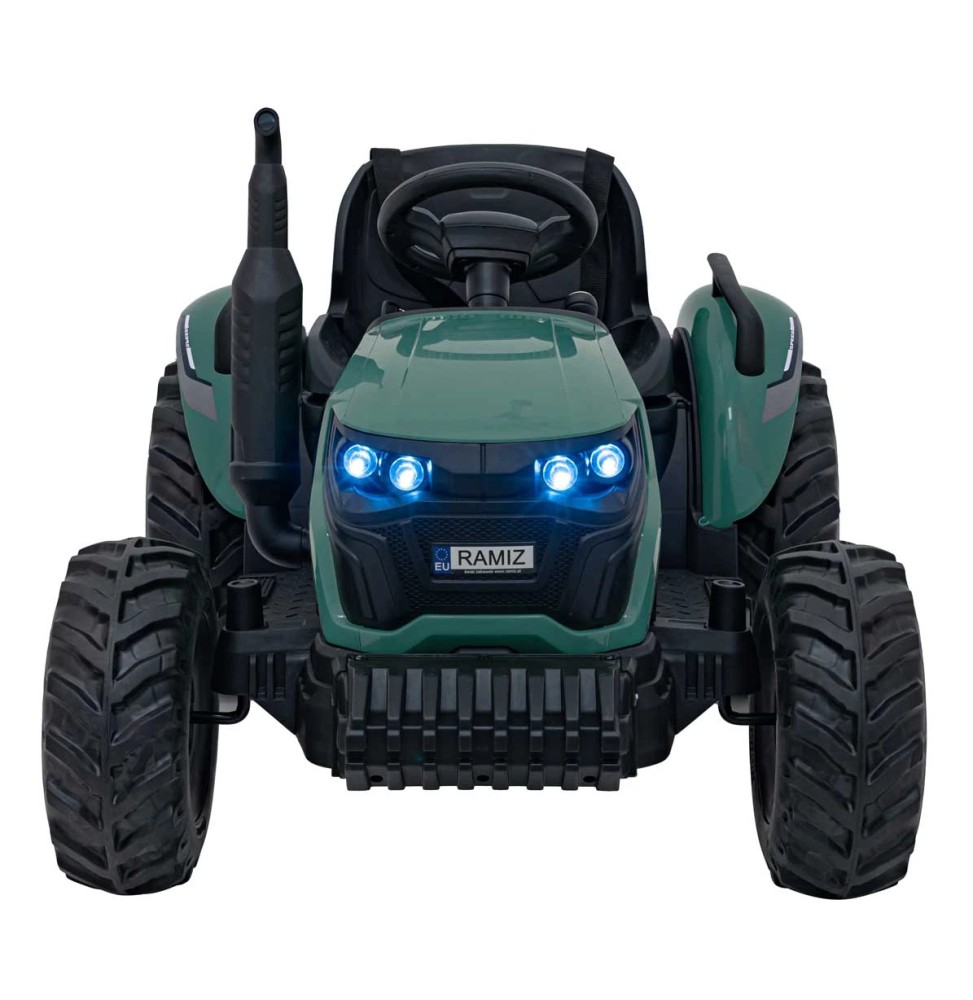 Grow 1804 Dark Green Tractor for Kids