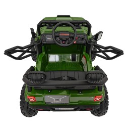 Green Off-Road Vehicle for Kids with Remote Control