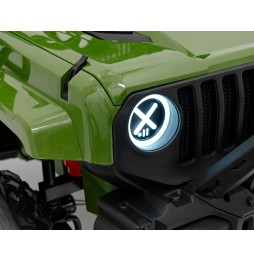 Green Off-Road Vehicle for Kids with Remote Control