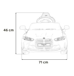 BMW M4 Yellow Ride-On Car for Kids