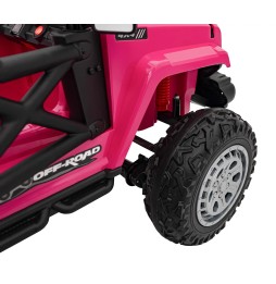 Vehicul off road roz pentru copii