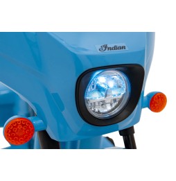 Blue Chopper Indian Vehicle - 35W Motor and 6V Battery