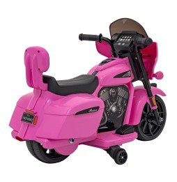 Vehicul chopper roz INDIAN pentru copii - 35W