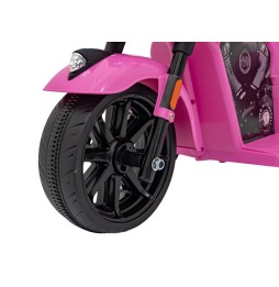 Vehicul chopper roz INDIAN pentru copii - 35W