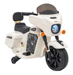 Vehicul Chopper INDIAN Alb pentru copii