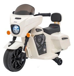 Vehicul Chopper INDIAN Alb pentru copii