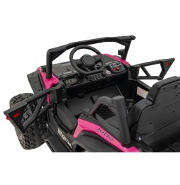 Vehicul off-road honda talon 4x4 roz pentru copii