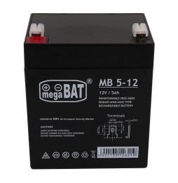 12V/5AH Vehicle Battery - Spare Parts